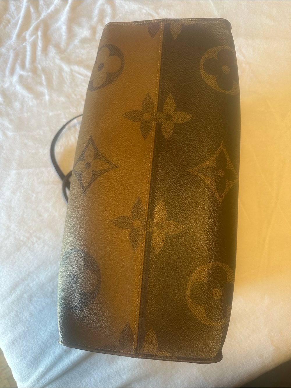 Louis Vuitton Monogram GM on the go Canvas Tote in Brown - Picture 5 of 5